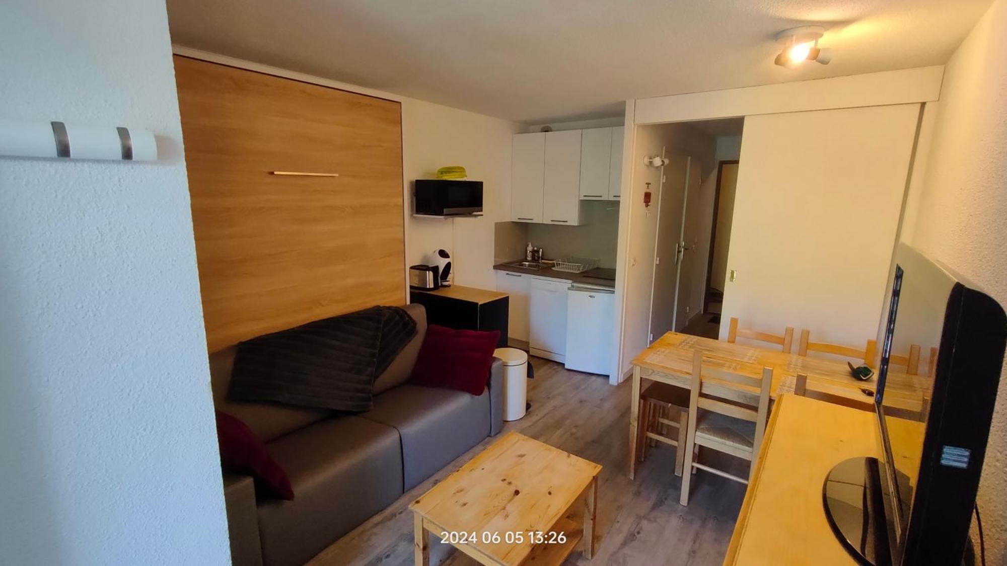 Studio Cabine 4 Pers Les2Alpes 21M² เลส์เดอซาลป์ ภายนอก รูปภาพ